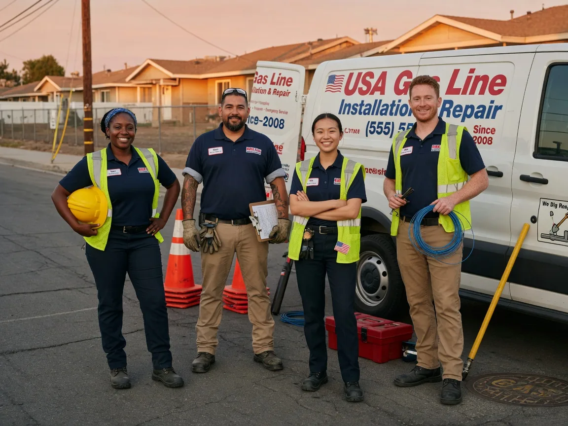 Gas Line Installation company in Arkansas City, KS